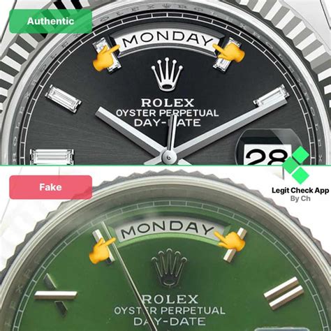 rolex oyster perpetual day-date fake vs real|Rolex knockoff from china.